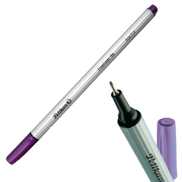 Cienkopis Pelikan 96 0,4mm fiolet. 943258